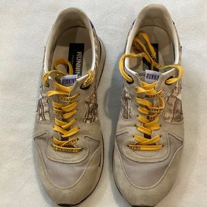 Golden goose running sneakers size 44/ 11 us fit.